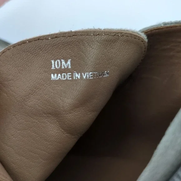 Linea Paolo Anna Wedge Sneaker Rock Perf Suede, Women's Shoe size 10 M - Picture 6 of 7